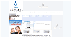 Desktop Screenshot of admiral-realestate.com